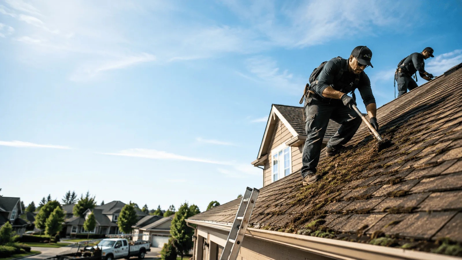 Roof Moss Removal in Newfane, NY near me